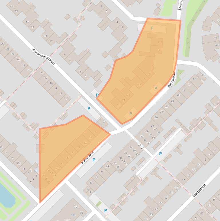 Kaart van postcodegebied 5043ZP.