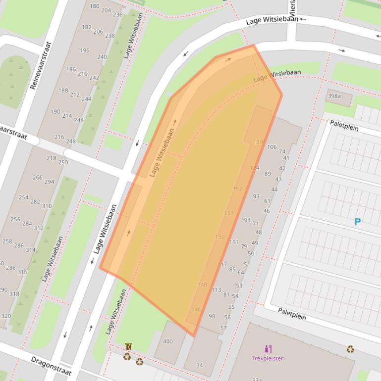 Kaart van postcodegebied 5044JH.