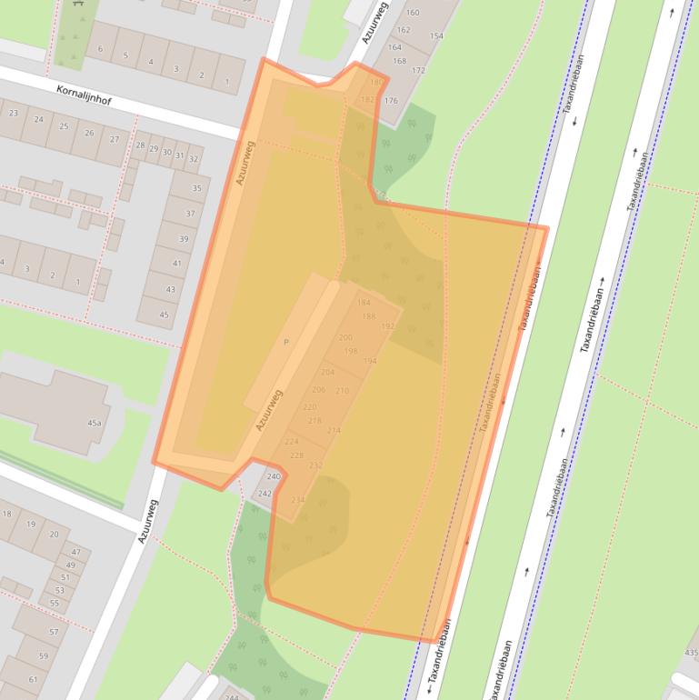 Kaart van postcodegebied 5044KG.