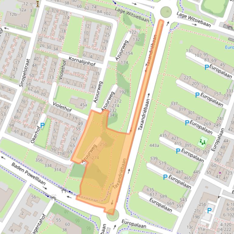 Kaart van postcodegebied 5044KH.