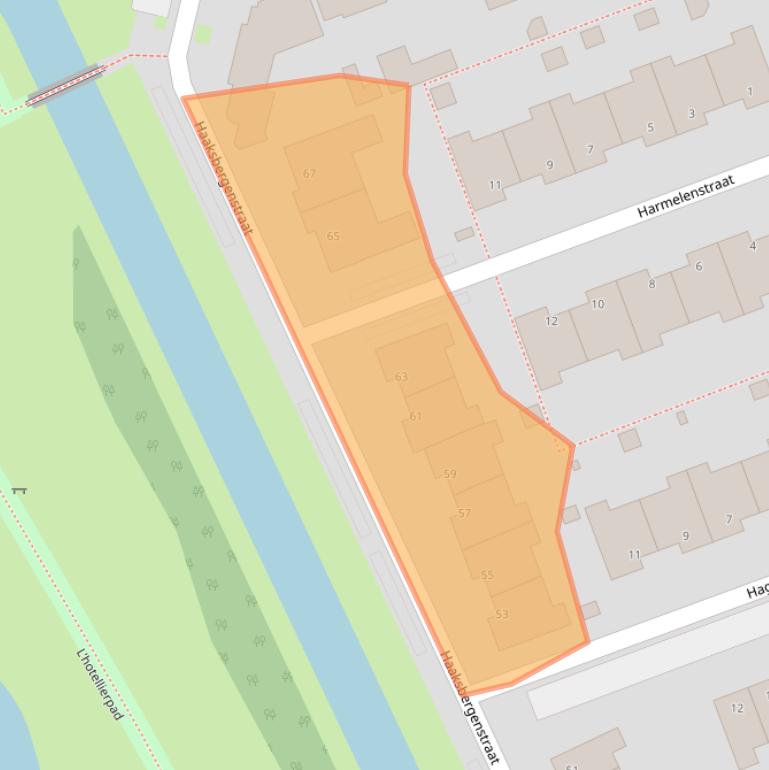 Kaart van postcodegebied 5045AR.