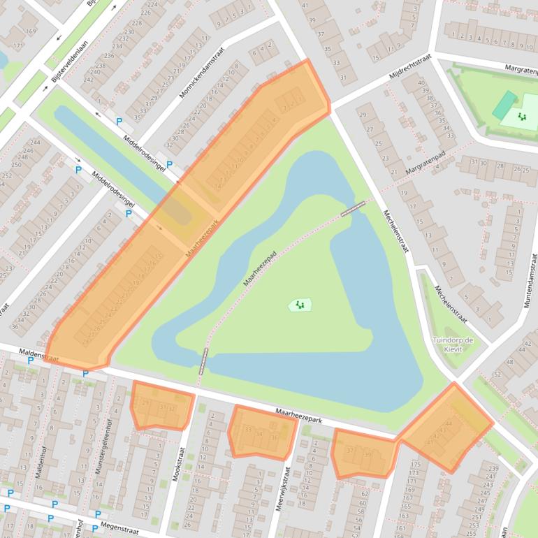 Kaart van postcodegebied 5045KR.