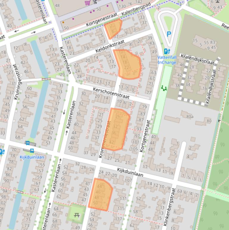 Kaart van postcodegebied 5045RW.