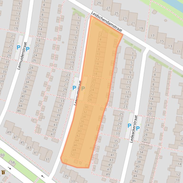 Kaart van postcodegebied 5045ZD.