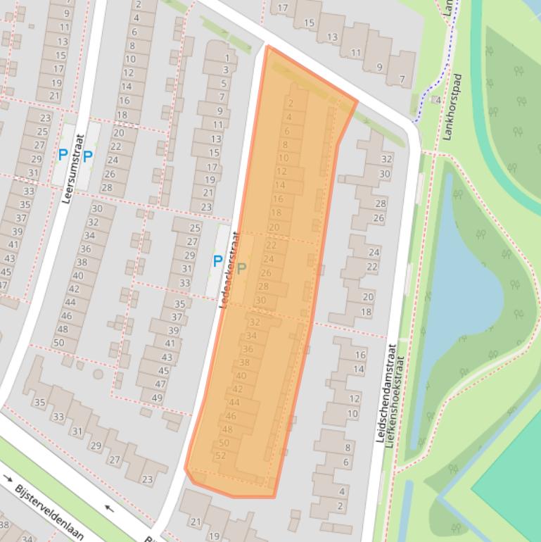 Kaart van postcodegebied 5045ZG.