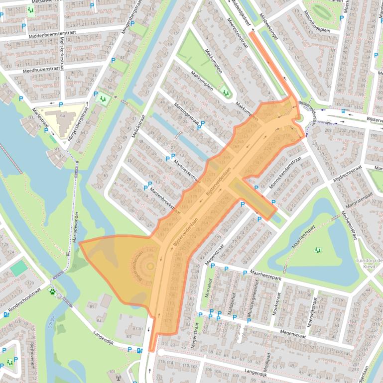 Kaart van postcodegebied 5045ZS.