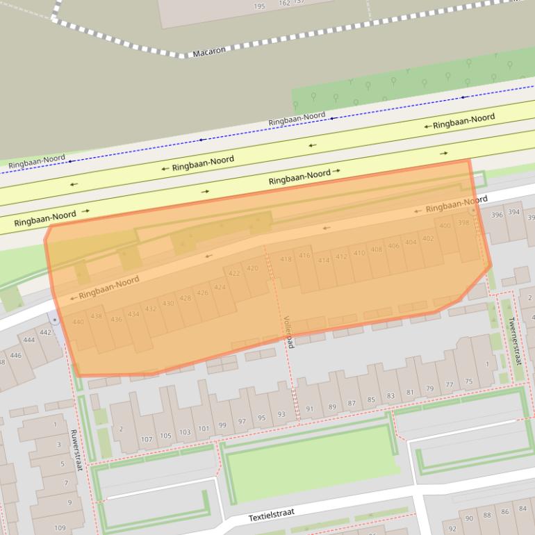 Kaart van postcodegebied 5046AH.