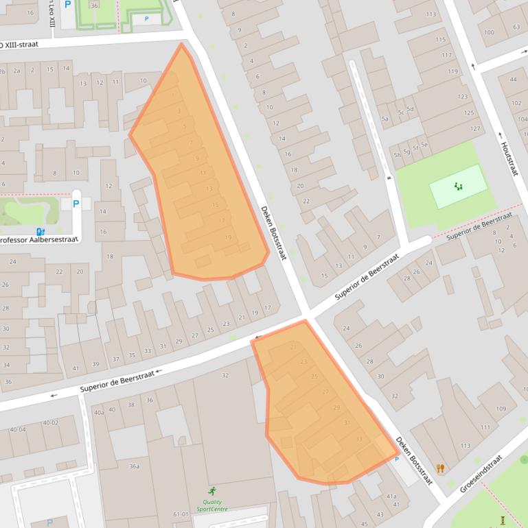 Kaart van postcodegebied 5046KA.