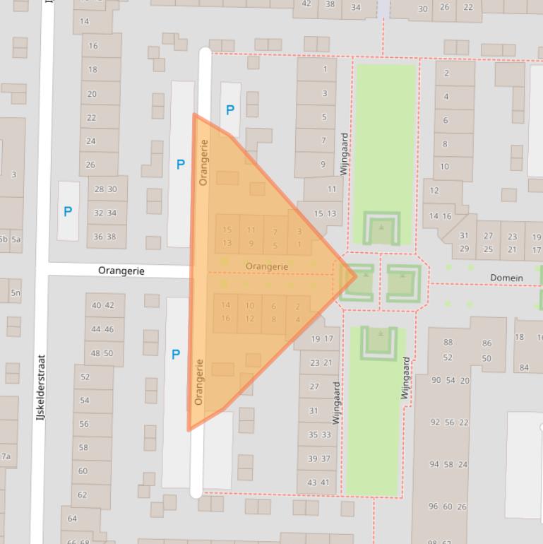 Kaart van postcodegebied 5046MS.