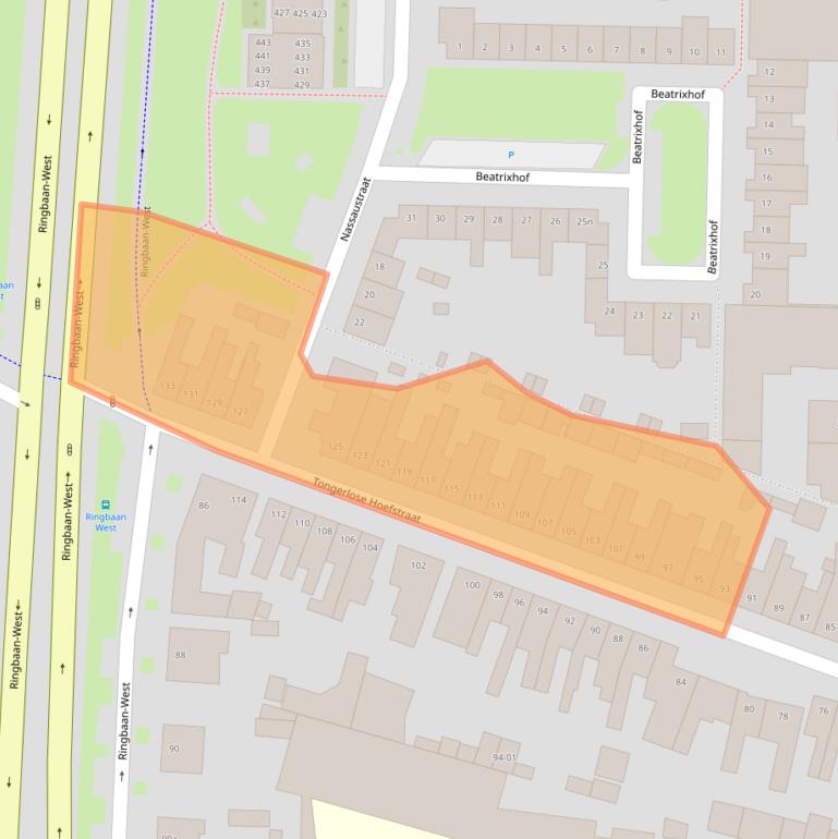Kaart van postcodegebied 5046NG.