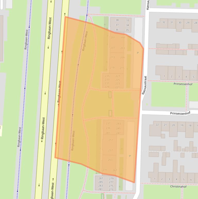Kaart van postcodegebied 5046NT.
