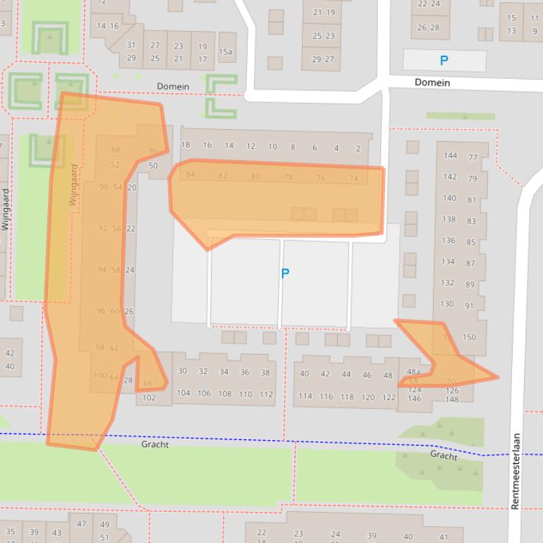Kaart van postcodegebied 5046PX.
