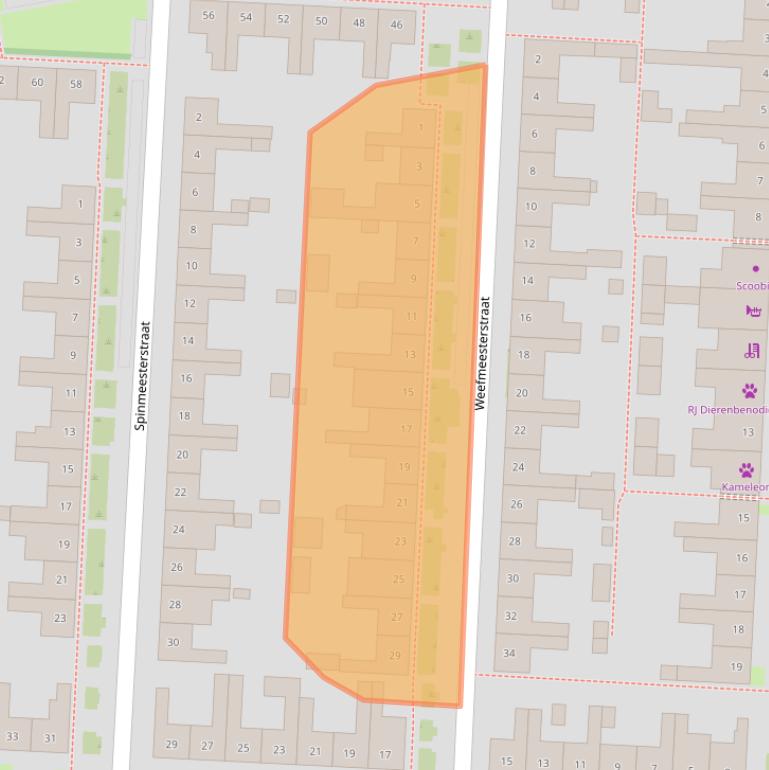 Kaart van postcodegebied 5046TD.