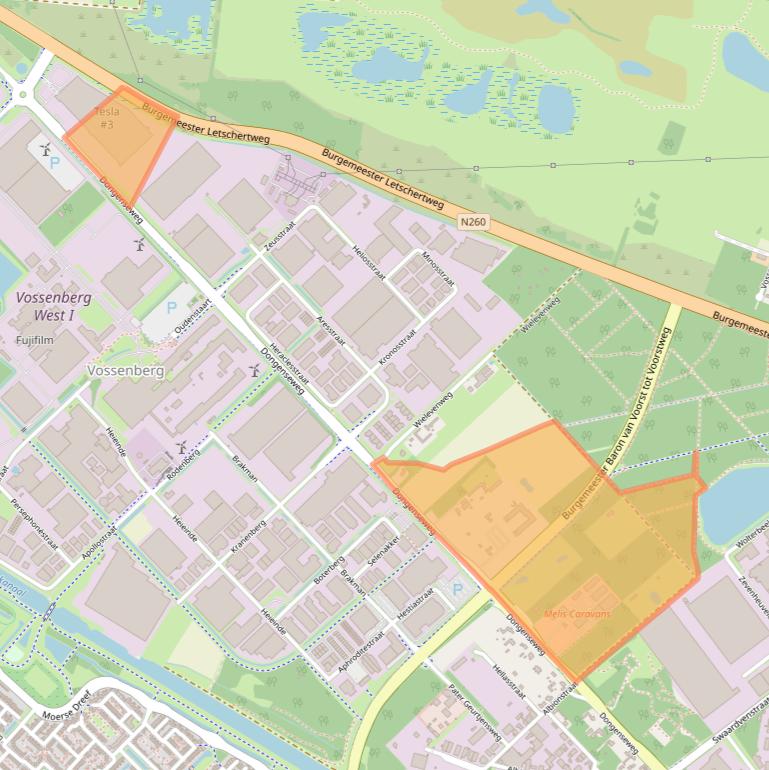 Kaart van postcodegebied 5047SE.