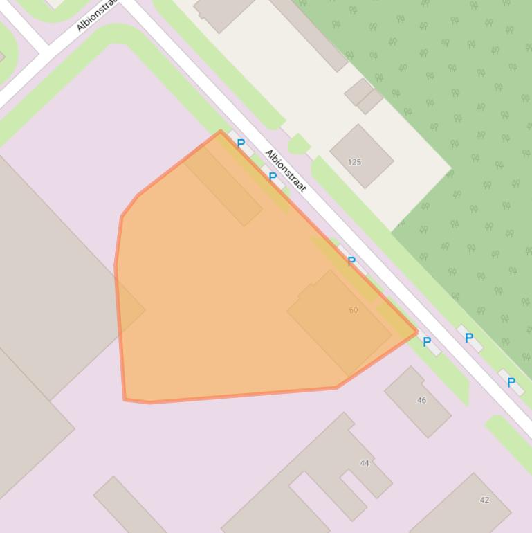 Kaart van postcodegebied 5047SN.