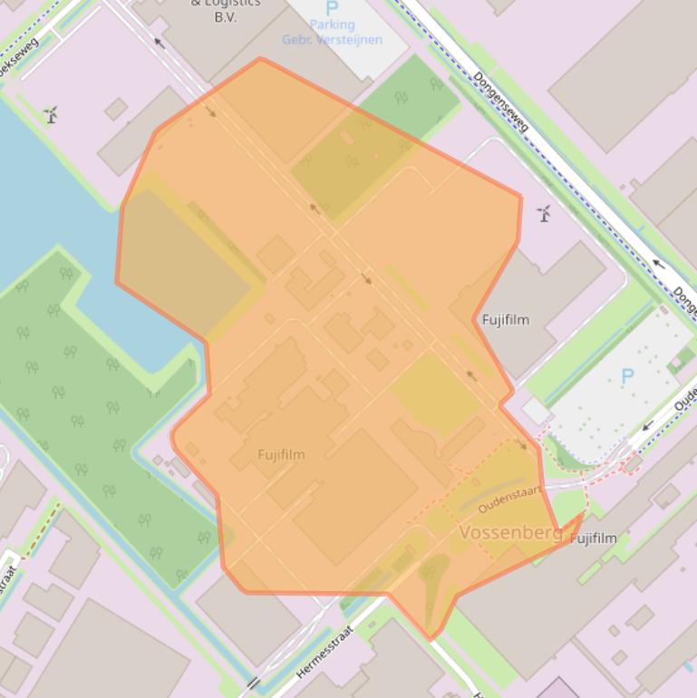 Kaart van postcodegebied 5047TK.