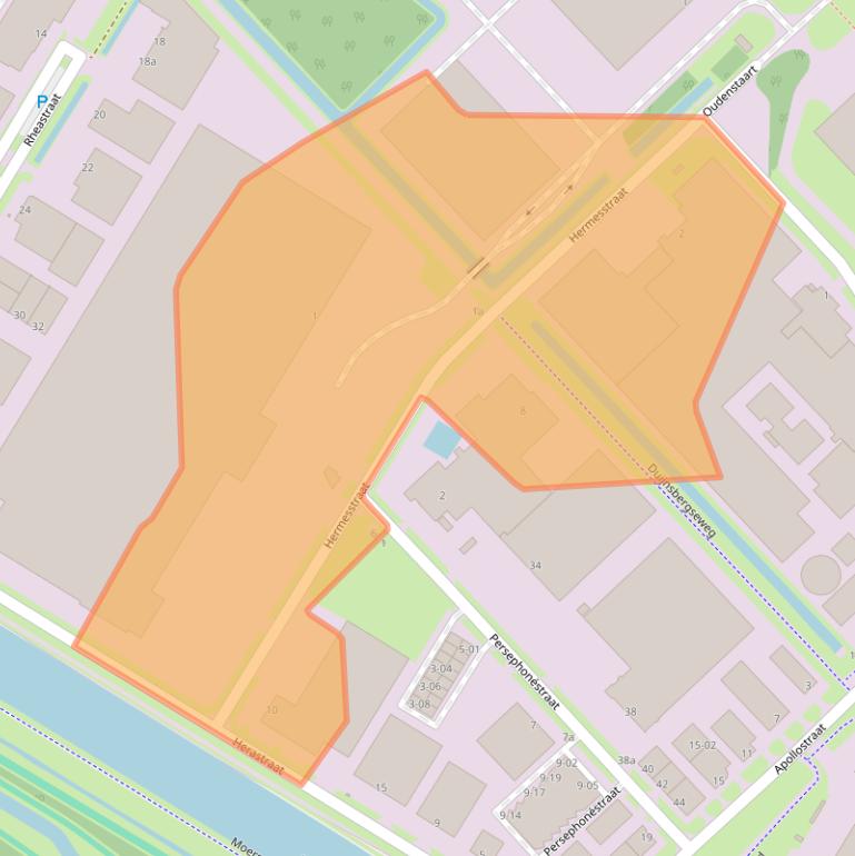 Kaart van postcodegebied 5047TS.