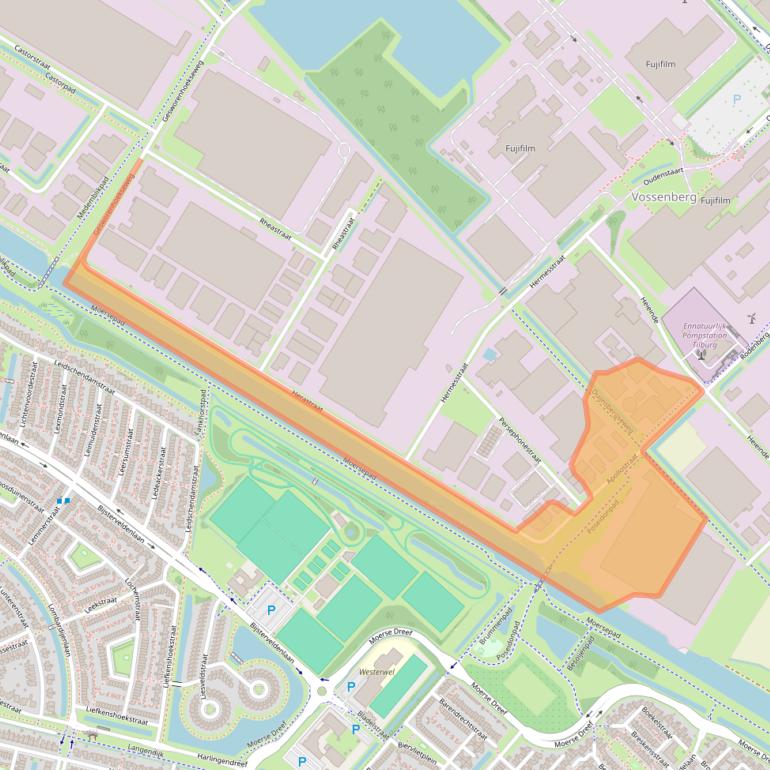 Kaart van postcodegebied 5047TV.