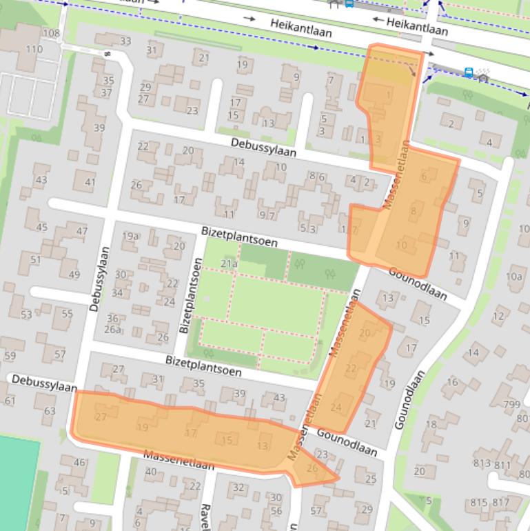 Kaart van postcodegebied 5049AD.