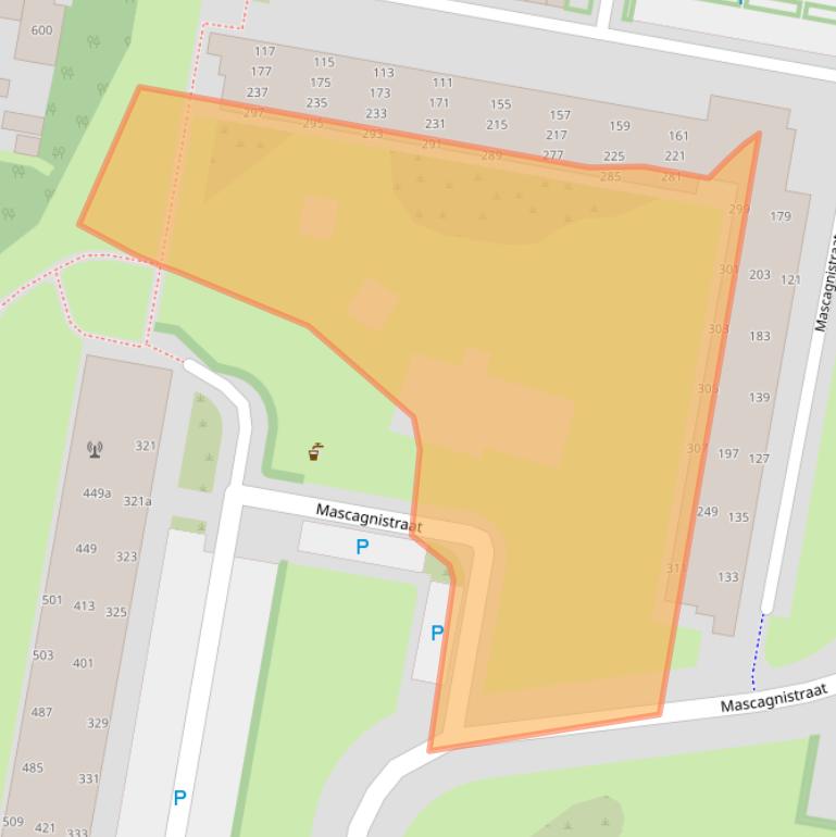 Kaart van postcodegebied 5049BE.