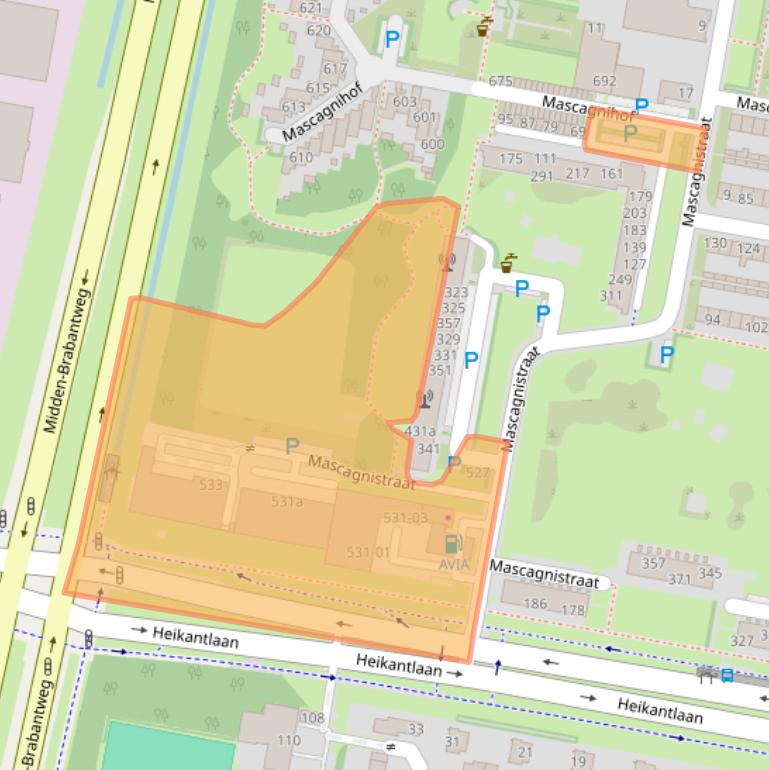 Kaart van postcodegebied 5049BL.
