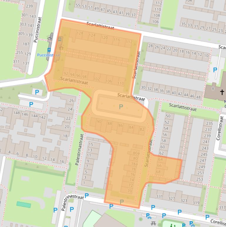 Kaart van postcodegebied 5049GC.