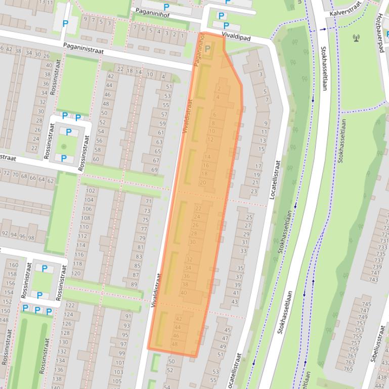 Kaart van postcodegebied 5049JN.