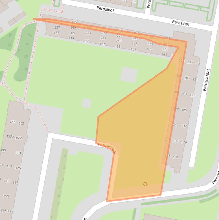 Kaart van postcodegebied 5049LE.