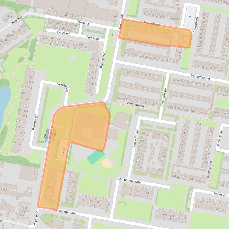 Kaart van postcodegebied 5049LP.