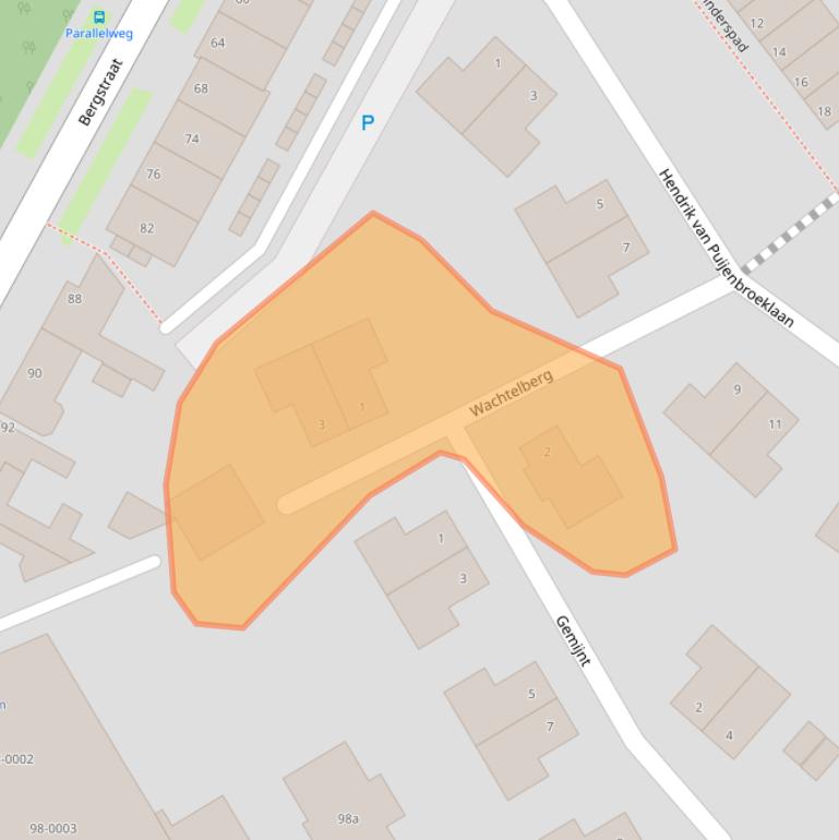 Kaart van postcodegebied 5051AS.