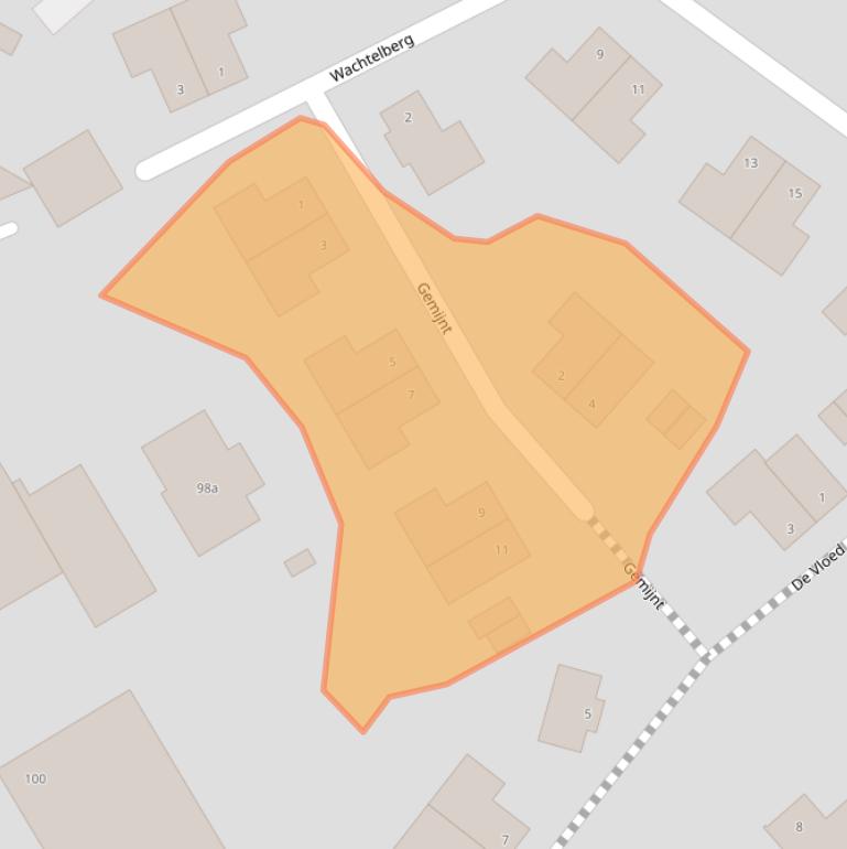 Kaart van postcodegebied 5051AT.