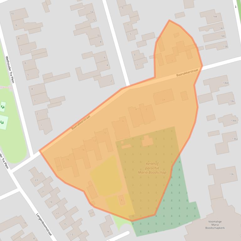 Kaart van postcodegebied 5051BD.