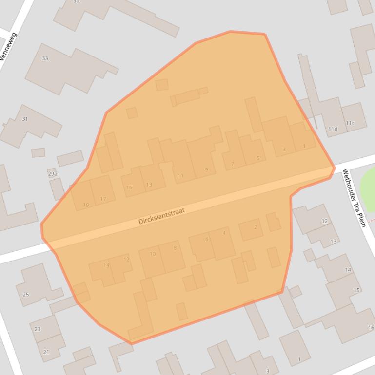 Kaart van postcodegebied 5051BH.