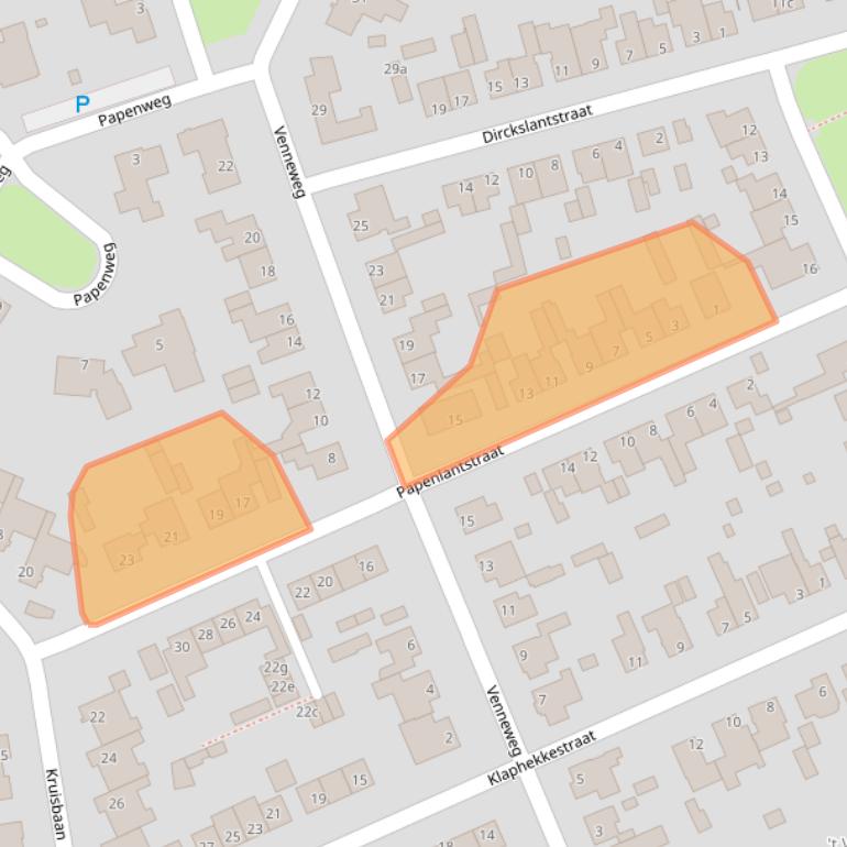 Kaart van postcodegebied 5051BJ.