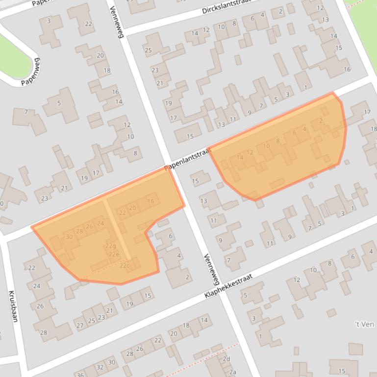 Kaart van postcodegebied 5051BK.