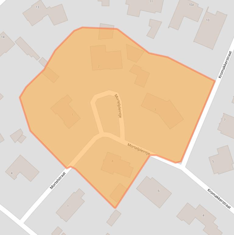 Kaart van postcodegebied 5051BW.