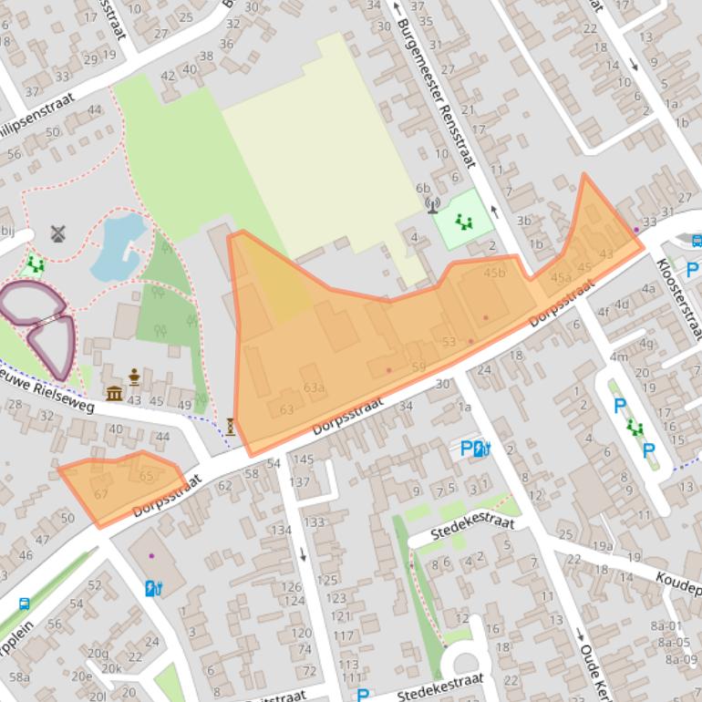 Kaart van postcodegebied 5051CJ.