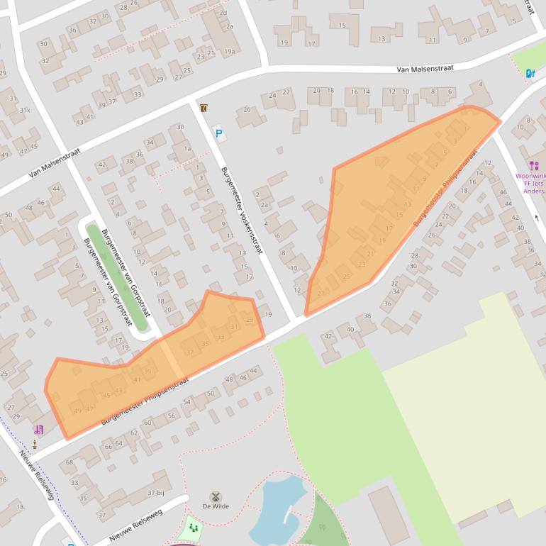 Kaart van postcodegebied 5051CP.