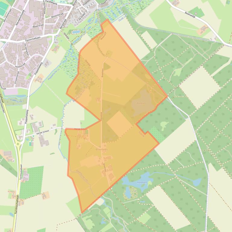 Kaart van postcodegebied 5051DD.