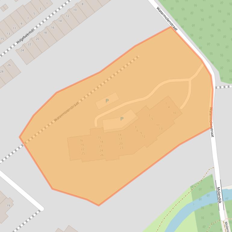 Kaart van postcodegebied 5051DN.