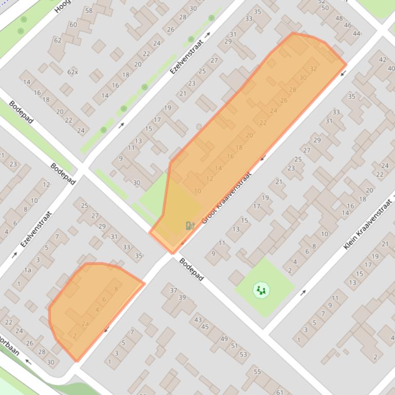 Kaart van postcodegebied 5051EP.