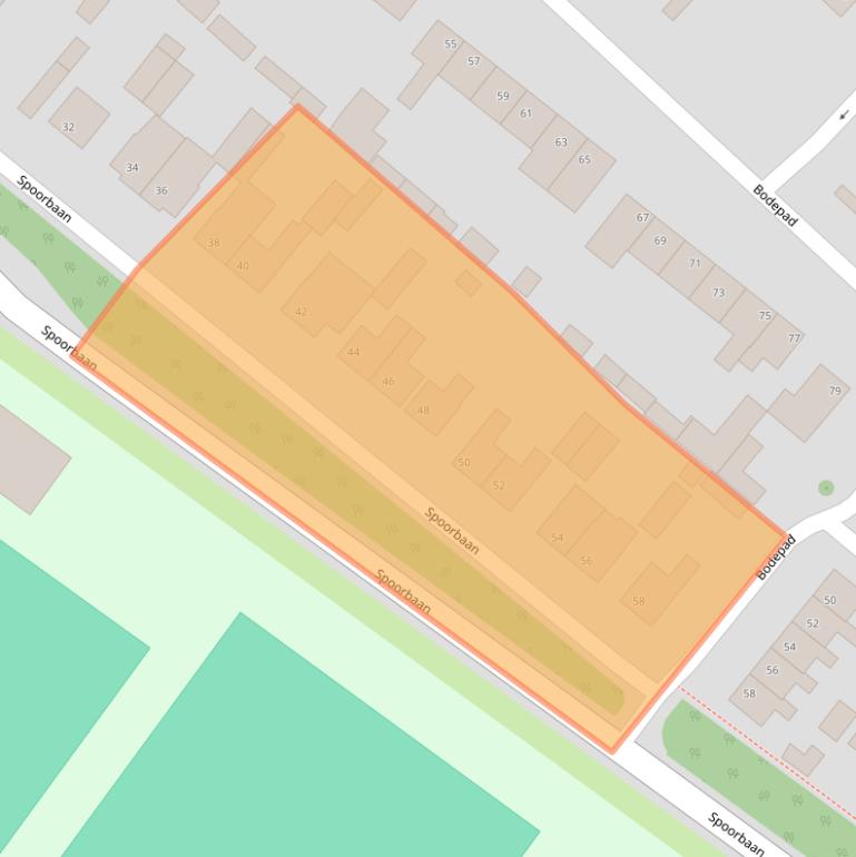 Kaart van postcodegebied 5051EV.
