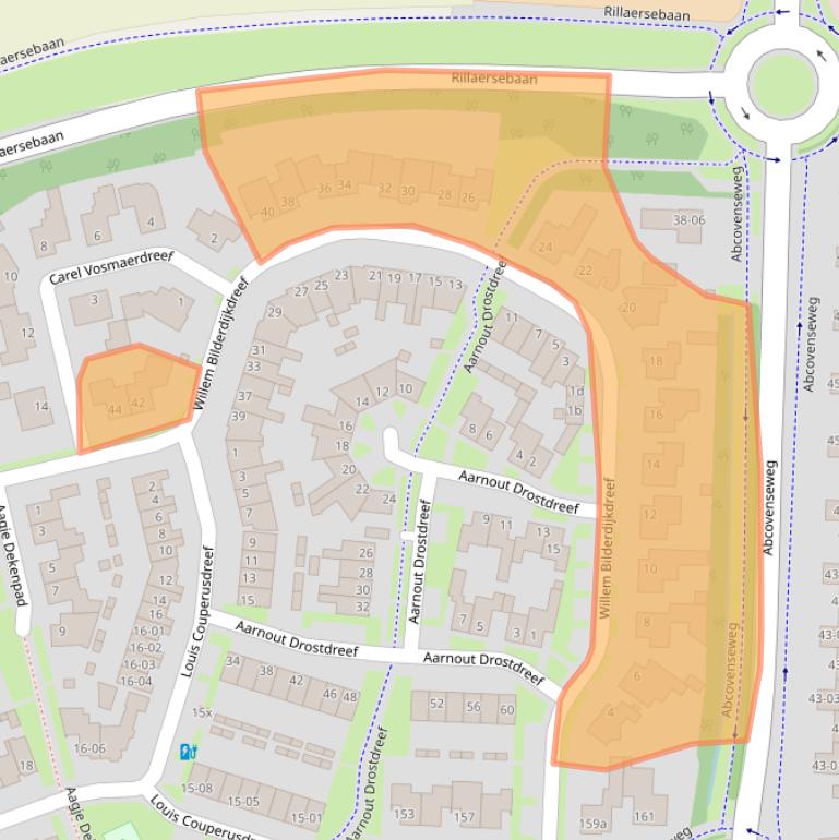 Kaart van postcodegebied 5051GM.