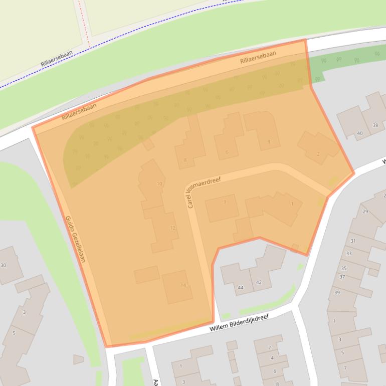 Kaart van postcodegebied 5051GN.