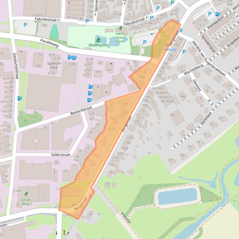 Kaart van postcodegebied 5051HB.