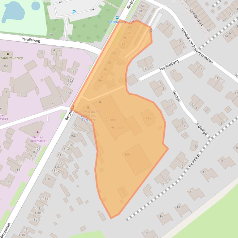 Kaart van postcodegebied 5051HD.