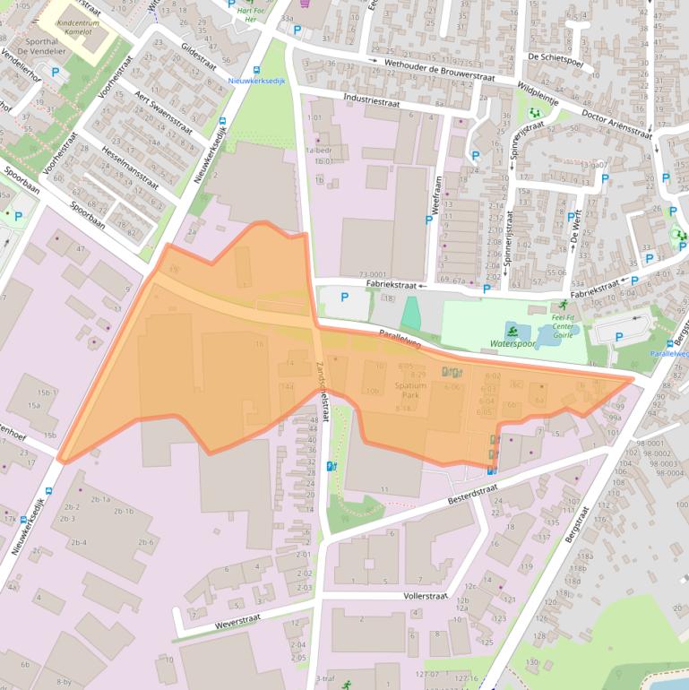 Kaart van postcodegebied 5051HG.