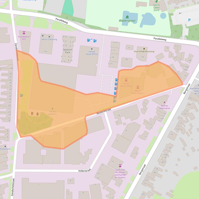 Kaart van postcodegebied 5051HH.