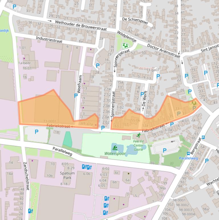 Kaart van postcodegebied 5051HN.