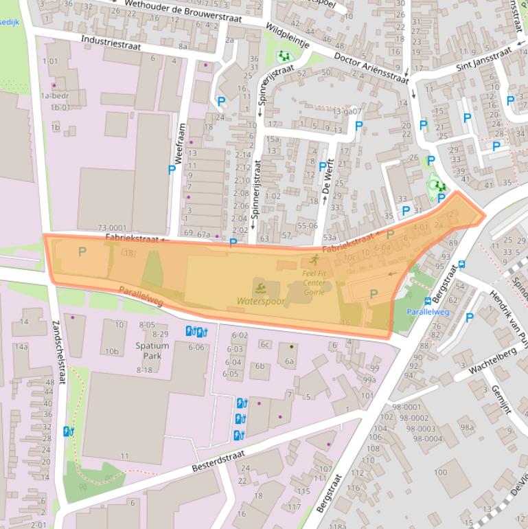 Kaart van postcodegebied 5051HP.